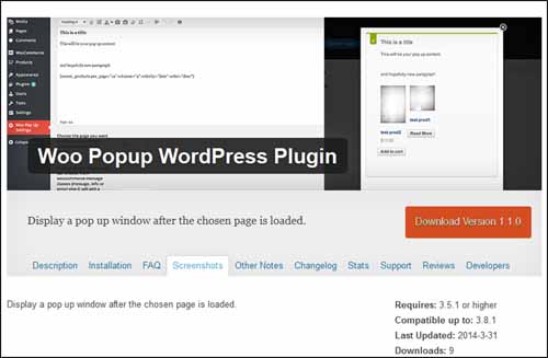 Woo Popup Free WordPress Plugin